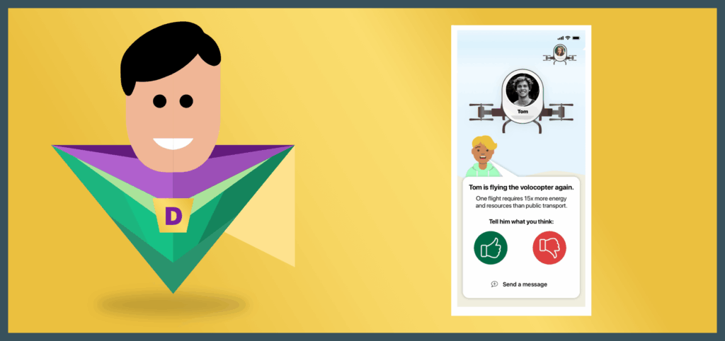 Preview image of consulting project with a screen